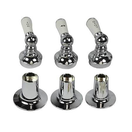 Thrifco Plumbing Tub/Shower 3-Handle Remodeling Trim Kit for Price Pfister, Por 9400006